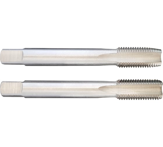 Трубный цилиндрический метчик SOVIS м/р G 3/8" Р6М5 комплект из 2-х шт. 18225