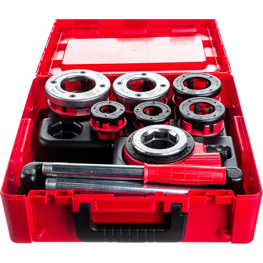 Комплект: резьбонарезной клупп с головками Rothenberger SUPER CUT BSPT ...