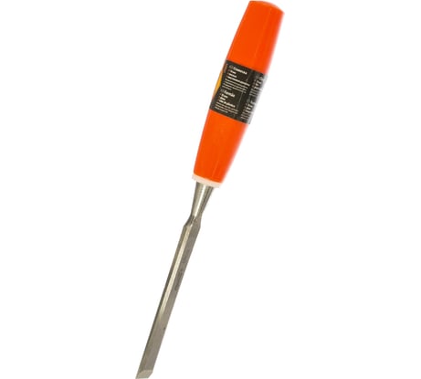 Стамеска SPARTA 10 мм, плоская, пластмассовая ручка 244075