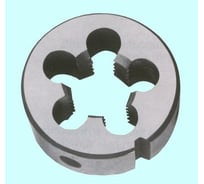 Дюймовая плашка TLX 1 1/4"-12 UNF 60гр Р6АМ5 12 ниток/дюйм dнар.65мм 70605