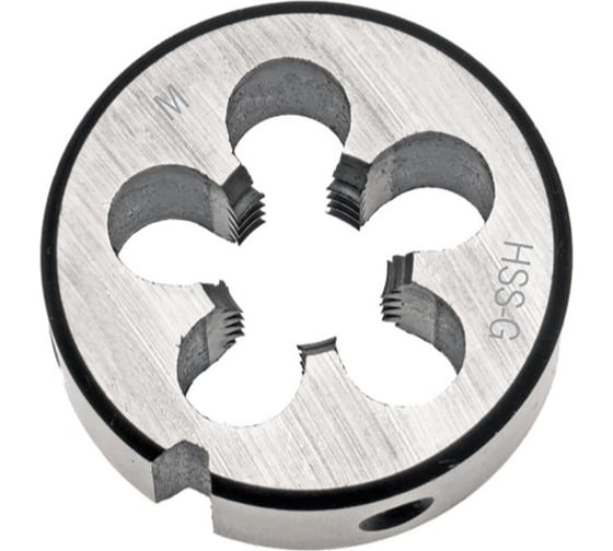 Круглая плашка Debever Machining Solutions MF6х0.5, HSS, DIN 223, 6g DB-4006005 1