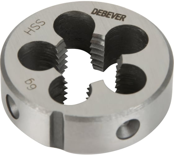 Круглая плашка Debever Machining Solutions M3х0.5, HSS, DIN 223, 6g DB-40030