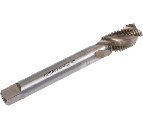 Машинный метчик Debever Machining Solutions для глухих отверстий, M16, HSS-Co, DIN 376 DB-TB1620