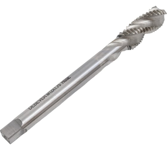 Машинный метчик Debever Machining Solutions для глухих отверстий, M12, HSS-Co, DIN 376 DB-TB12175
