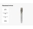 Машинный метчик Debever Machining Solutions для сквозных отверстий, M20, HSS-Co, DIN 376 DB-TT2025 4