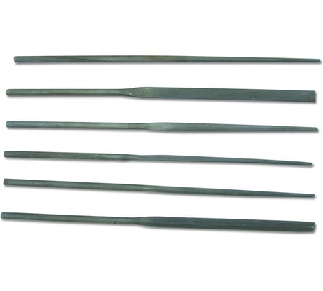 Набор надфилей SANTOOL 140х3 мм 6 шт. 030510-006