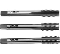 Метчик IZAR м/р М10x1,5 6H комплект из 3 шт. HSS DIN 352 тип 3030 62573