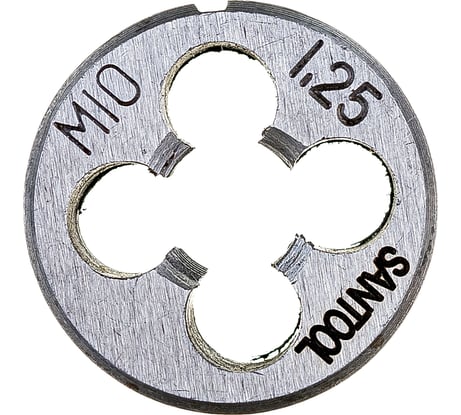 Плашка SANTOOL М10х1,25 032110-010-125