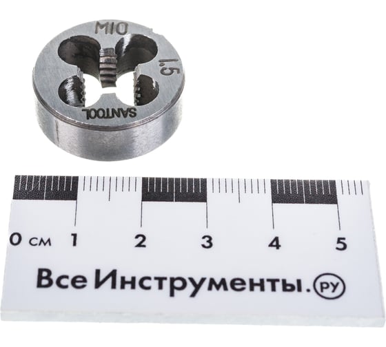 Плашка SANTOOL М10х1,5 d-25мм 032110-010-150