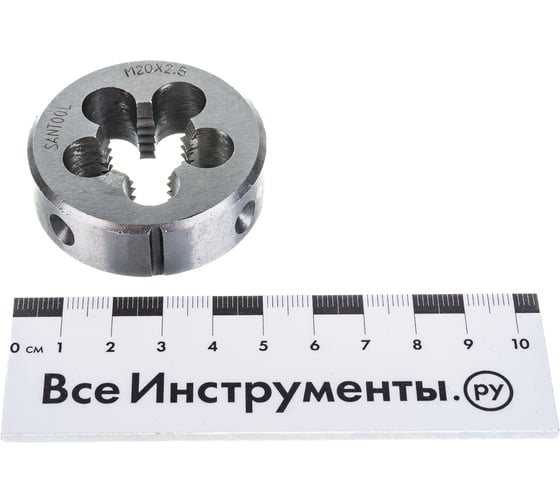 Плашка SANTOOL М20х2,5 032110-020-250