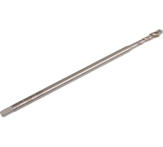 Машинный метчик VOELKEL длинный, М 6, шаг 1,0 мм, HSSE, 150мм, DIN371XL V32063