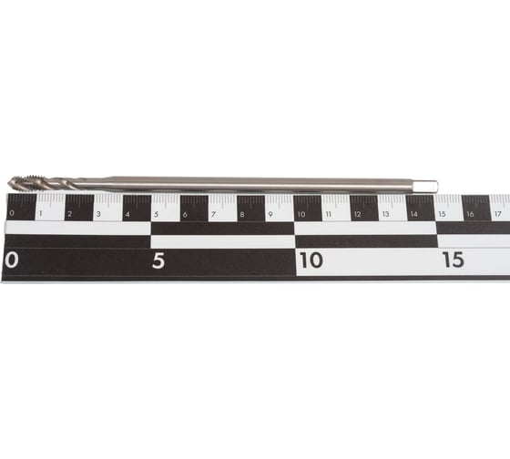 Машинный метчик VOELKEL длинный, М 6, шаг 1,0 мм, HSSE, 150мм, DIN371XL V32063