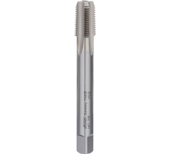 Машинный метчик VOELKEL конический, NPT 3/8 -18 HSSE 60 V73438