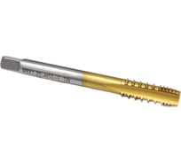 Машинно-ручной метчик TORNERI М 8x1.25, шахматный, с покрытием, TiN, HSSE 046432