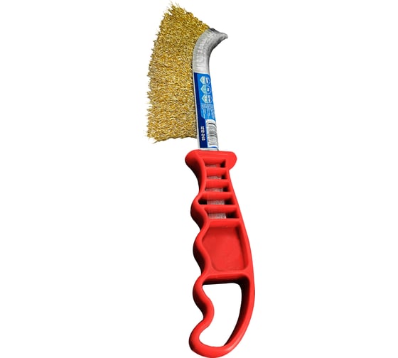 Щетка по металлу vertextools с пластиковой ручкой 1212-01