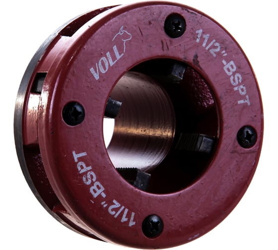 Резьбонарезная головка BSPT SS 1 1/2" для ручного клуппа VOLL 2.00065
