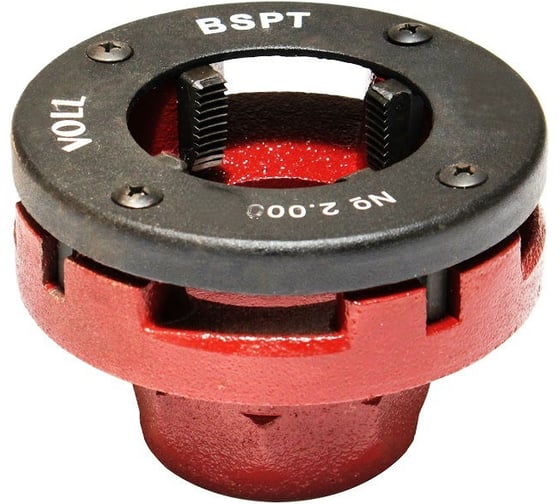 Резьбонарезная головка BSPT SS 2" для ручного клуппа VOLL 2.00066