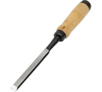 Стамеска-долото Арефино Инструмент горячая штамповка, с деревянной ручкой, 12 мм С94 26342873