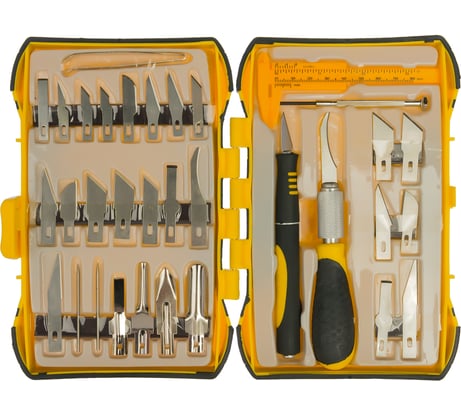 Набор резцов по дереву STAYER PROFI 33 шт 1831-H33