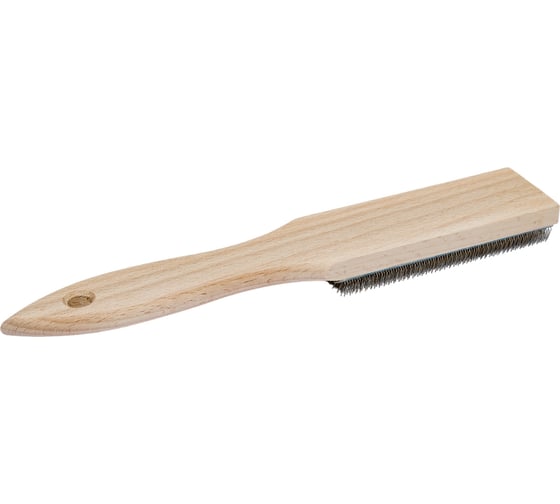 Ручная щетка для чистки напильников OSBORN 250x110x40, ворс сталь 140.102-0003