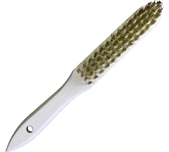 Ручная щетка OSBORN 4 ряда, 295x145, ворс гофр латунь 0,30 150.594-0001