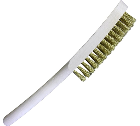 Ручная щетка OSBORN 4 ряда, 295x145, ворс гофр латунь 0,30 150.594-0001