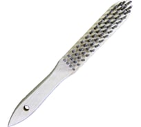 Ручная щетка OSBORN 4 ряда, 295x145, ворс прямая сталь 0,35 152.134-0001