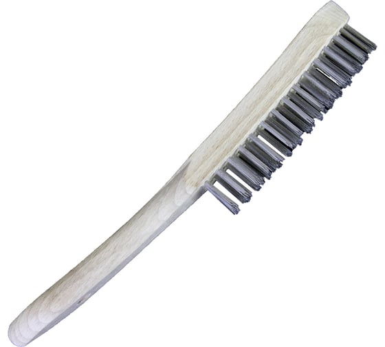 Ручная щетка OSBORN 5 рядов, 295x145, ворс прямая сталь 0,35 152.135-0001