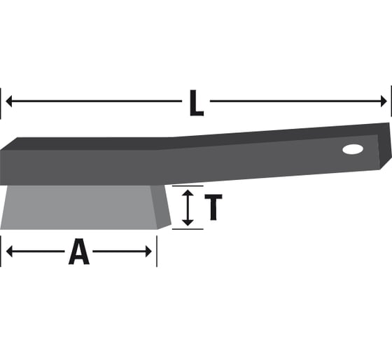Универсальная ручная щетка OSBORN 265x140, ворс гофр сталь 0,30 462.291-0008
