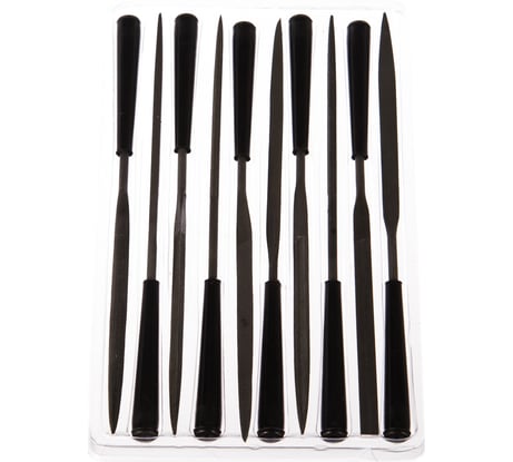 Надфили по металлу TOPEX 10 шт., 140х3 мм 06A015