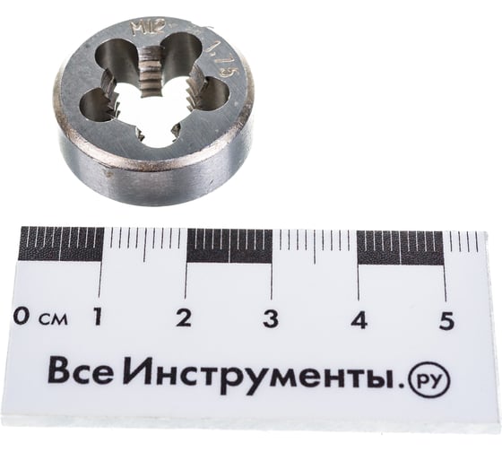 Плашка TOPEX M12 х 1.75 мм 14A312