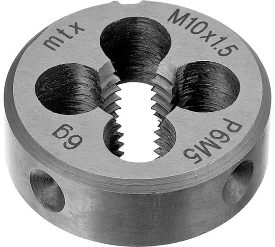 Плашка MTX М10x1.5 мм HSS 770929