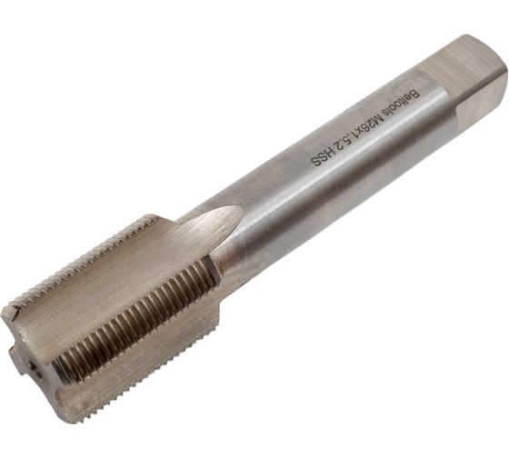 Метчик Beltools М26x1.5 HSS машинно-ручной, исполнение 1, ГОСТ 3266-81, комплект 2 шт.  ri.439.250 1