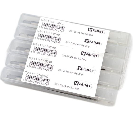 Машинный метчик FANAR М4х0,7 HSSE 6H DIN 371-B 800 /C2-111101-0040 046873