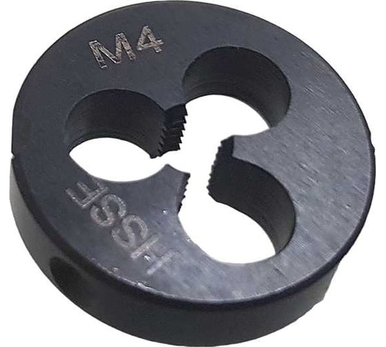 Плашка Partner серия 480 круглая, метрическая M4x0.7, ISO2568, размер D16хH5 мм HSSE  480040