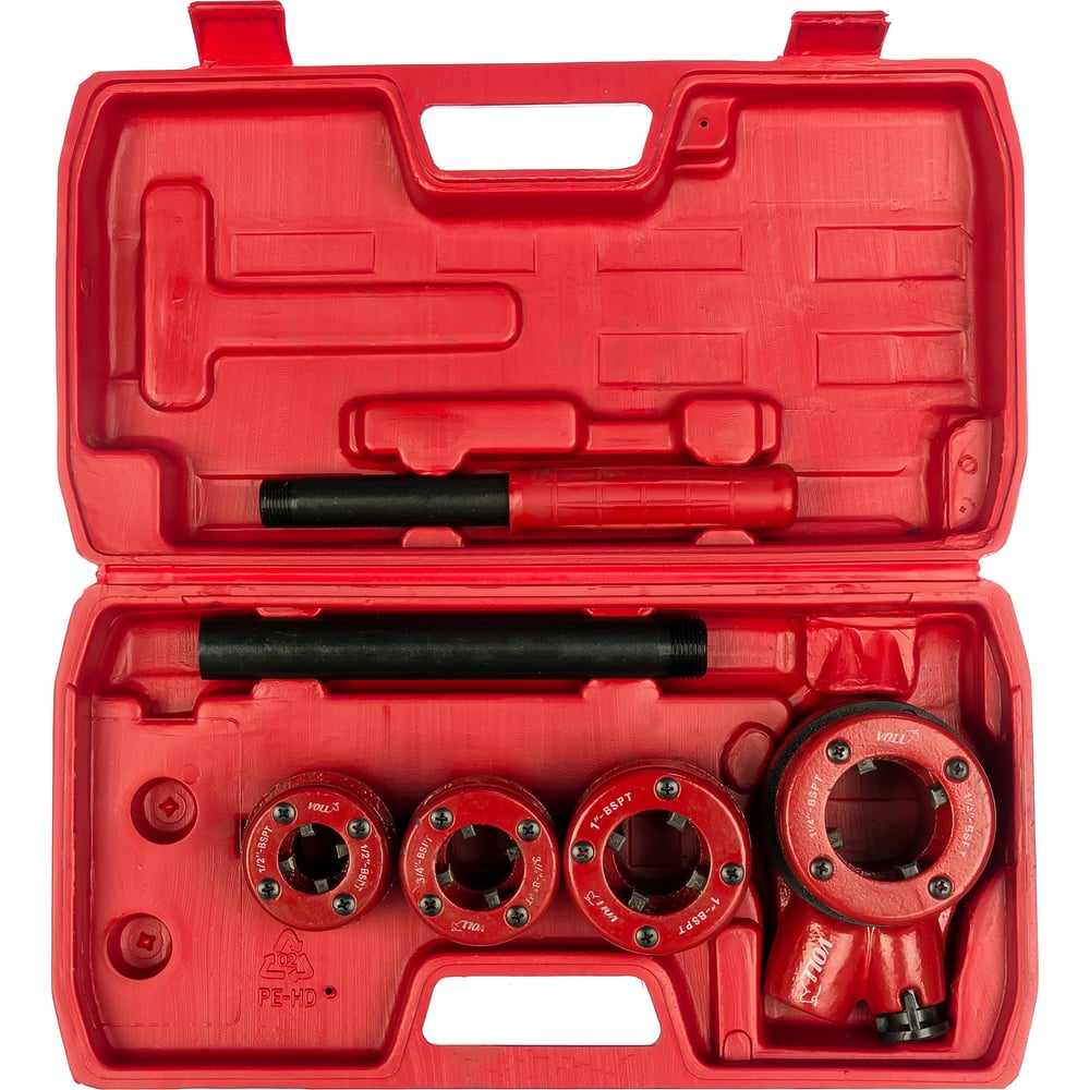 Ручной клупп VOLL V-Cut 6 предметов в наборе 1 1/4 2.00012 - выгодная ...