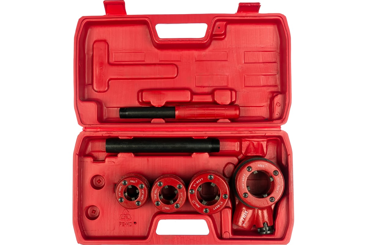 Ручной клупп VOLL V-Cut 6 предметов в наборе 1 1/4 2.00012 - выгодная ...