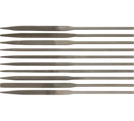 Набор надфилей КУРС 10 шт, 140 мм 42155