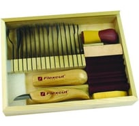 Резчицкий набор, 21шт Flexcut Starter Carving Set ETD SK108