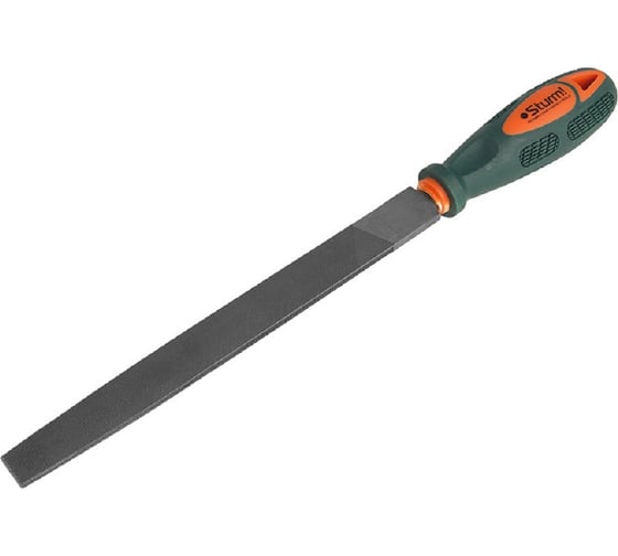 Плоский напильник Sturm 200 мм ручки из мягкого пластика 1050-01-F200 1