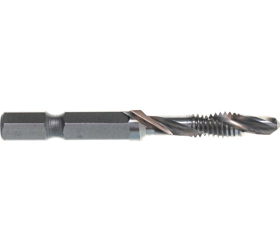 Комбинированный метчик: метчик+сверло+зенкер M6x1.0мм HSS RUKO 270017 1