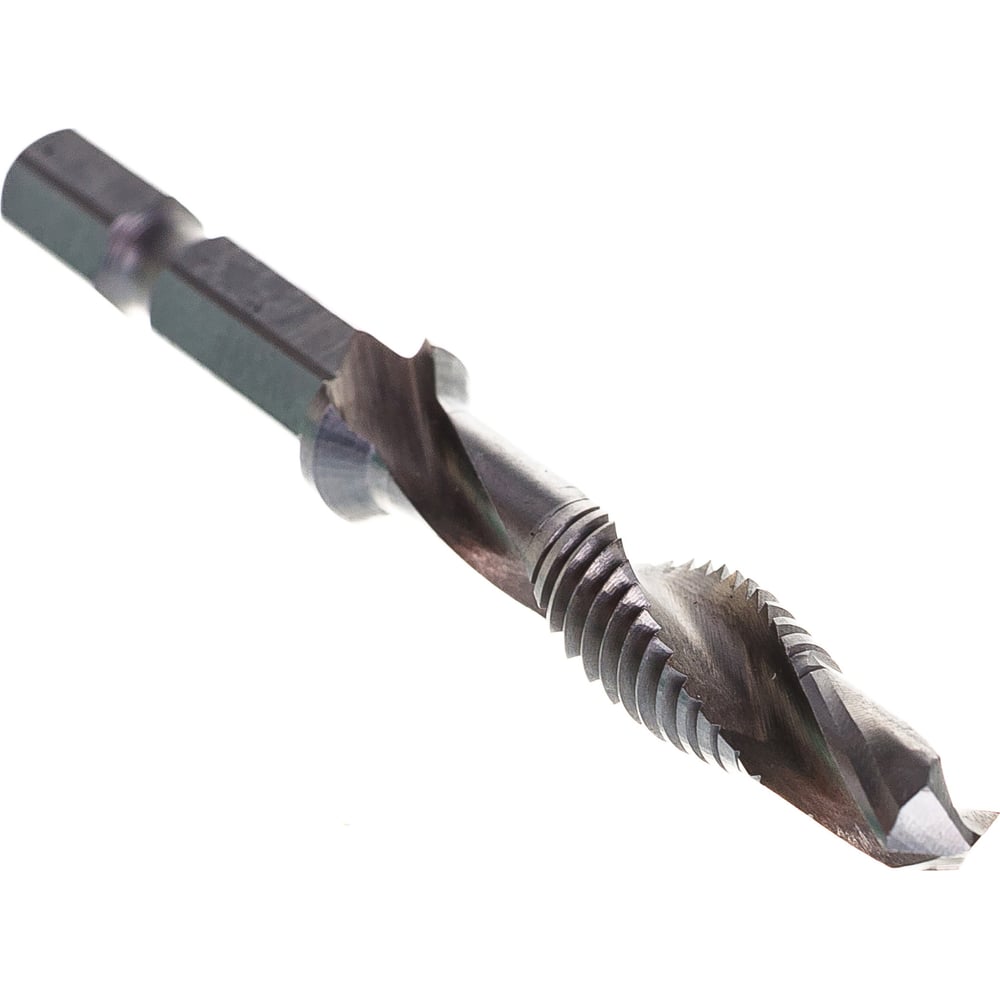 Комбинированный метчик: метчик+сверло+зенкер M8x1.25мм HSS RUKO 270018 ...