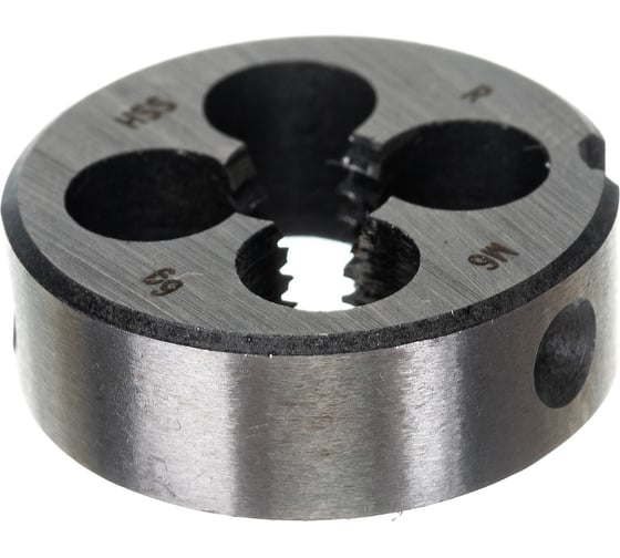 Плашка HSS M6 шаг 1.0мм RUKO 20x7мм 237060 1