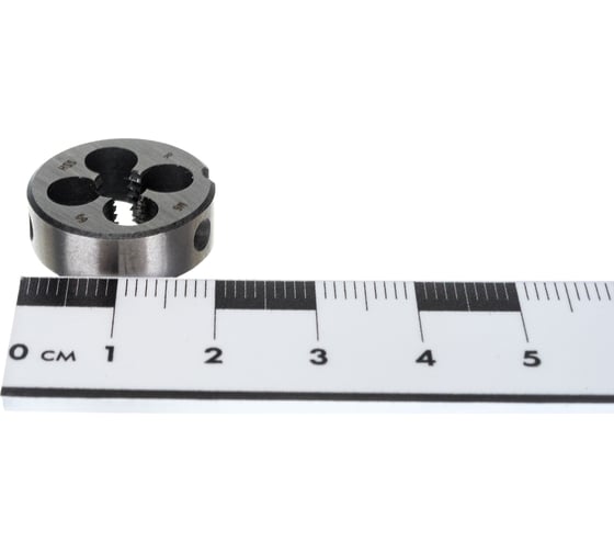 Плашка HSS M6 шаг 1.0мм RUKO 20x7мм 237060