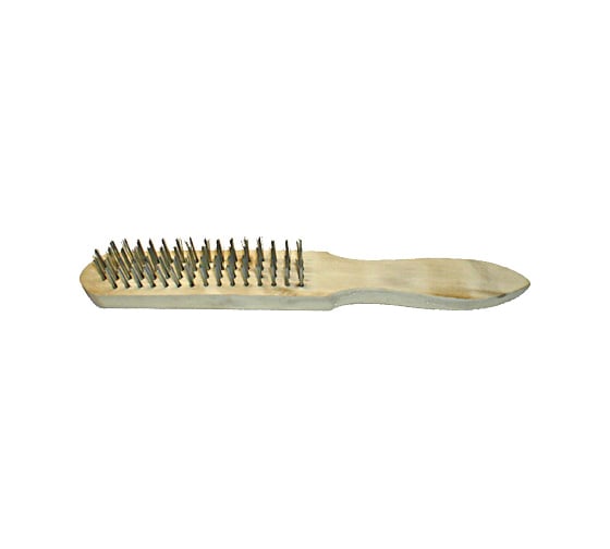 Корщетка с деревянной ручкой FIT IT 4-х рядная 38404