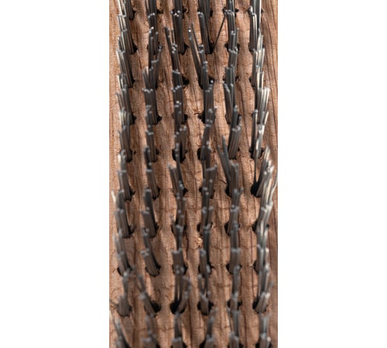 Корщетка с деревянной ручкой FIT IT 6-ти рядная 38406