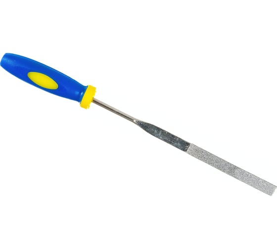 Алмазные надфили, мягкая ручка, 3х140х50мм, 5шт FIT HQ 42173