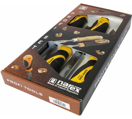 Набор полукруглых стамесок NAREX SUPER 2009 LINE PROFI 860602