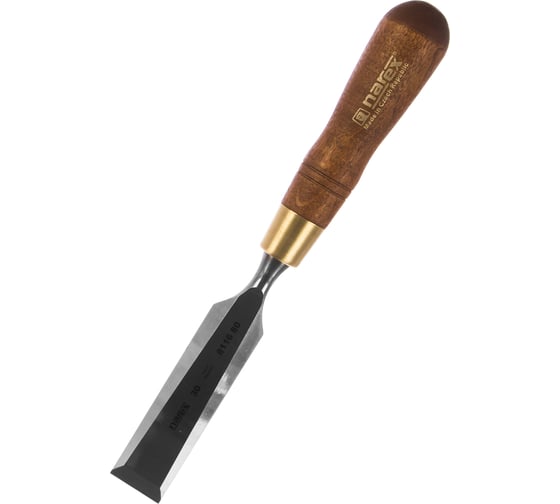 Плоская стамеска с ручкой NAREX WOOD LINE PLUS 30 мм 811680 1