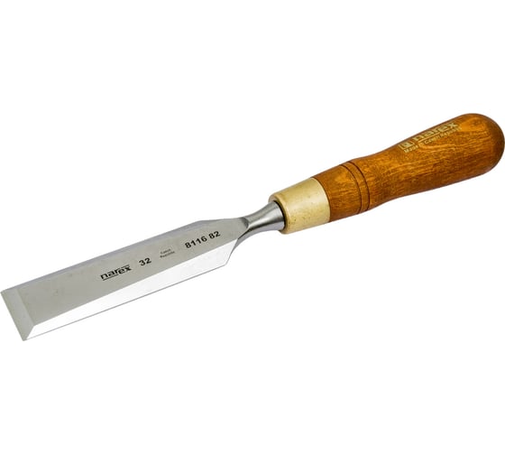 Плоская стамеска с ручкой NAREX WOOD LINE PLUS 32 мм 811682